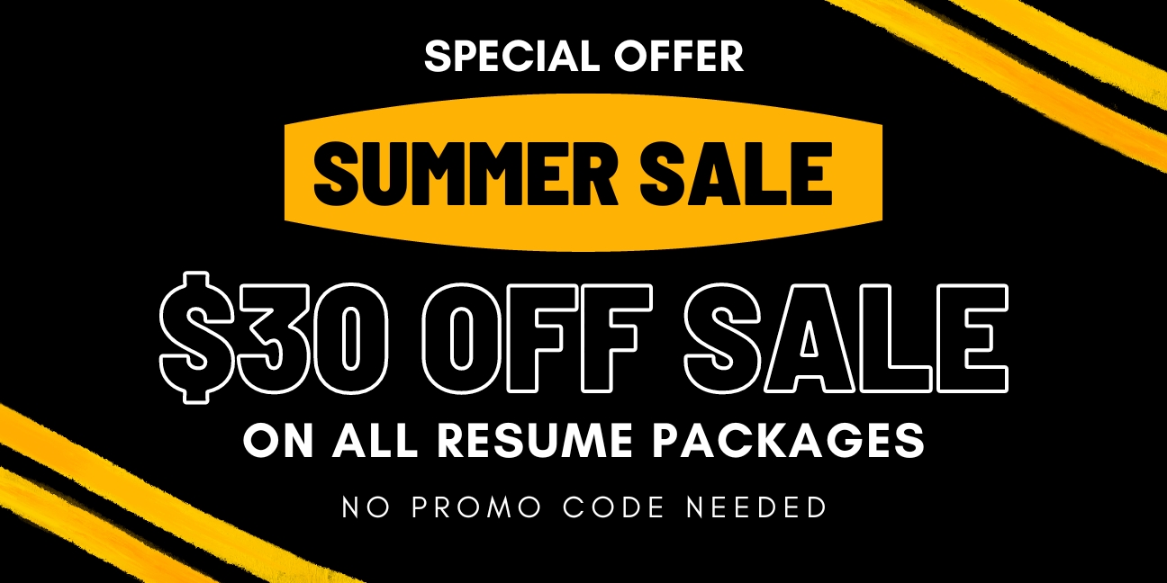 20% of all resume packages